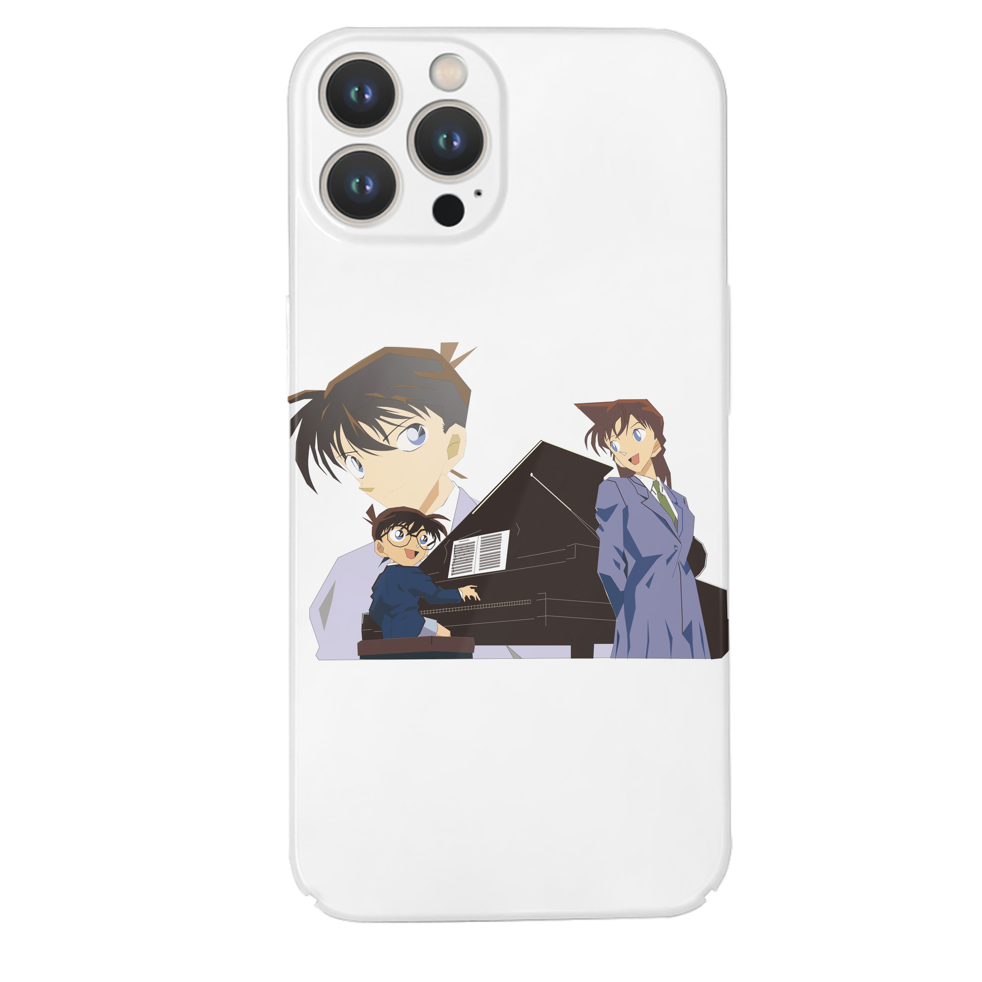 （画像用） 名探偵コナン 毛利 蘭 もうり らん、モーリ ラン Detective Conan Rachel Moore 【iPhone 14シリーズ対応】ハードケース